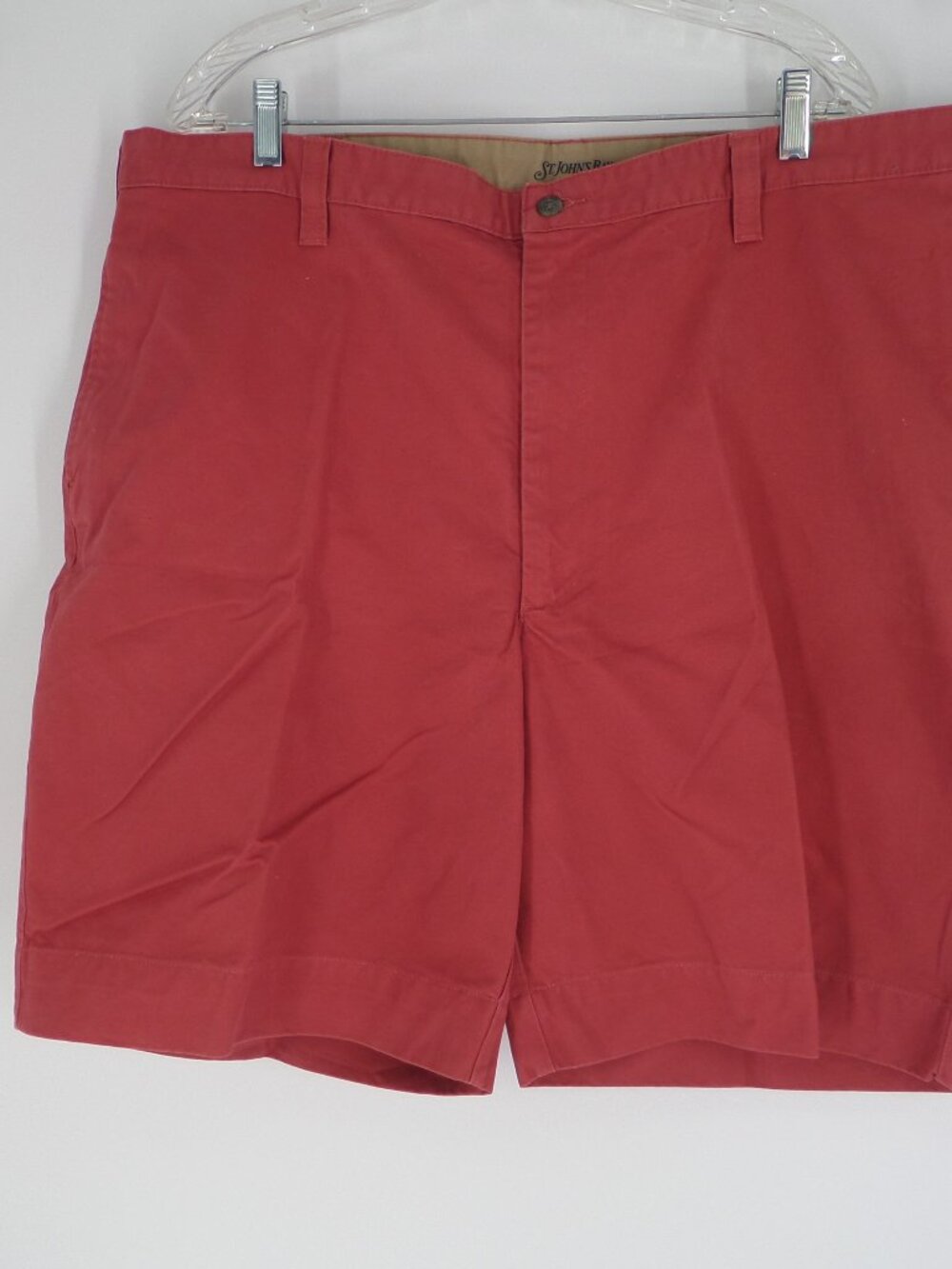 St. Johns Bay 100% Cotton Salmon Color Shorts Size 44